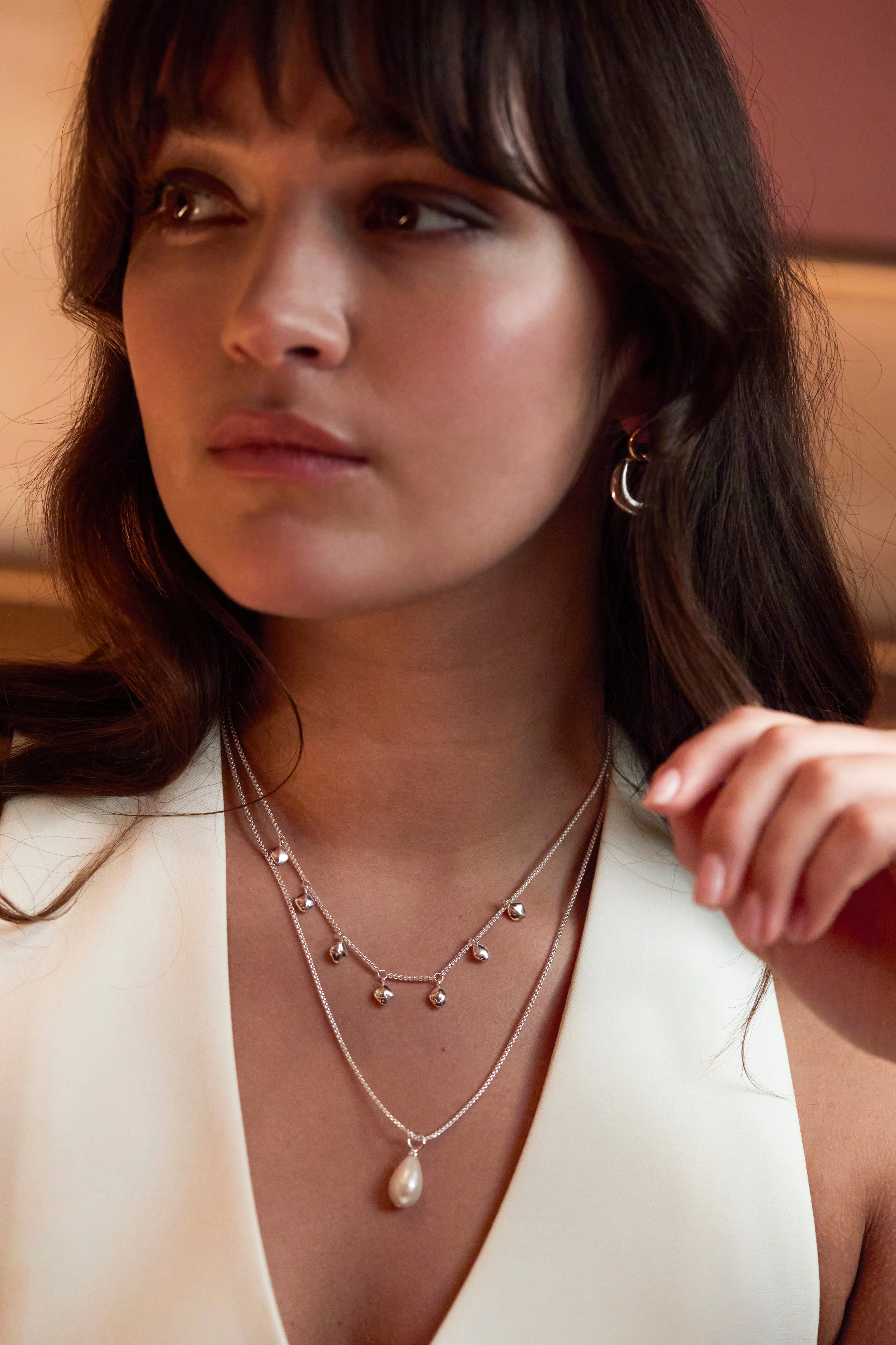Baroque Pearl Necklace sold by Estella Bartlett product image thumbnail 2