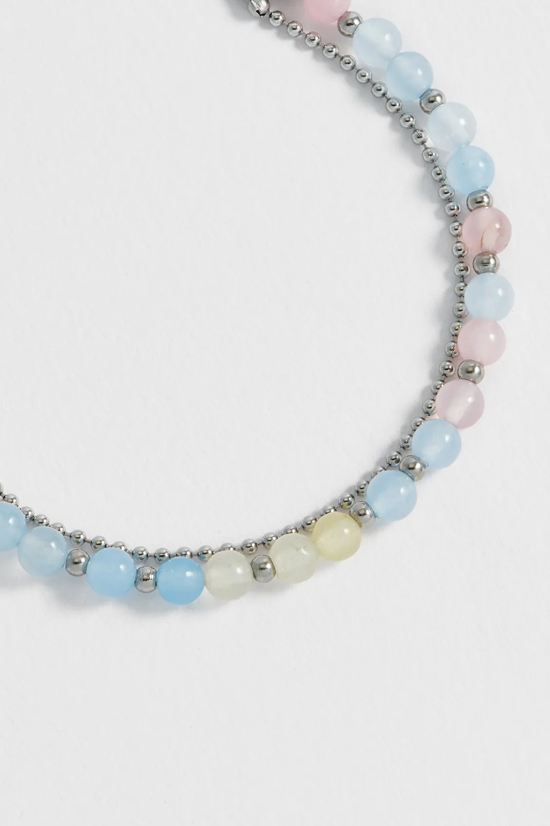 Pastel Multi Gemstone Duo Bracelet sold by Estella Bartlett product image thumbnail 4