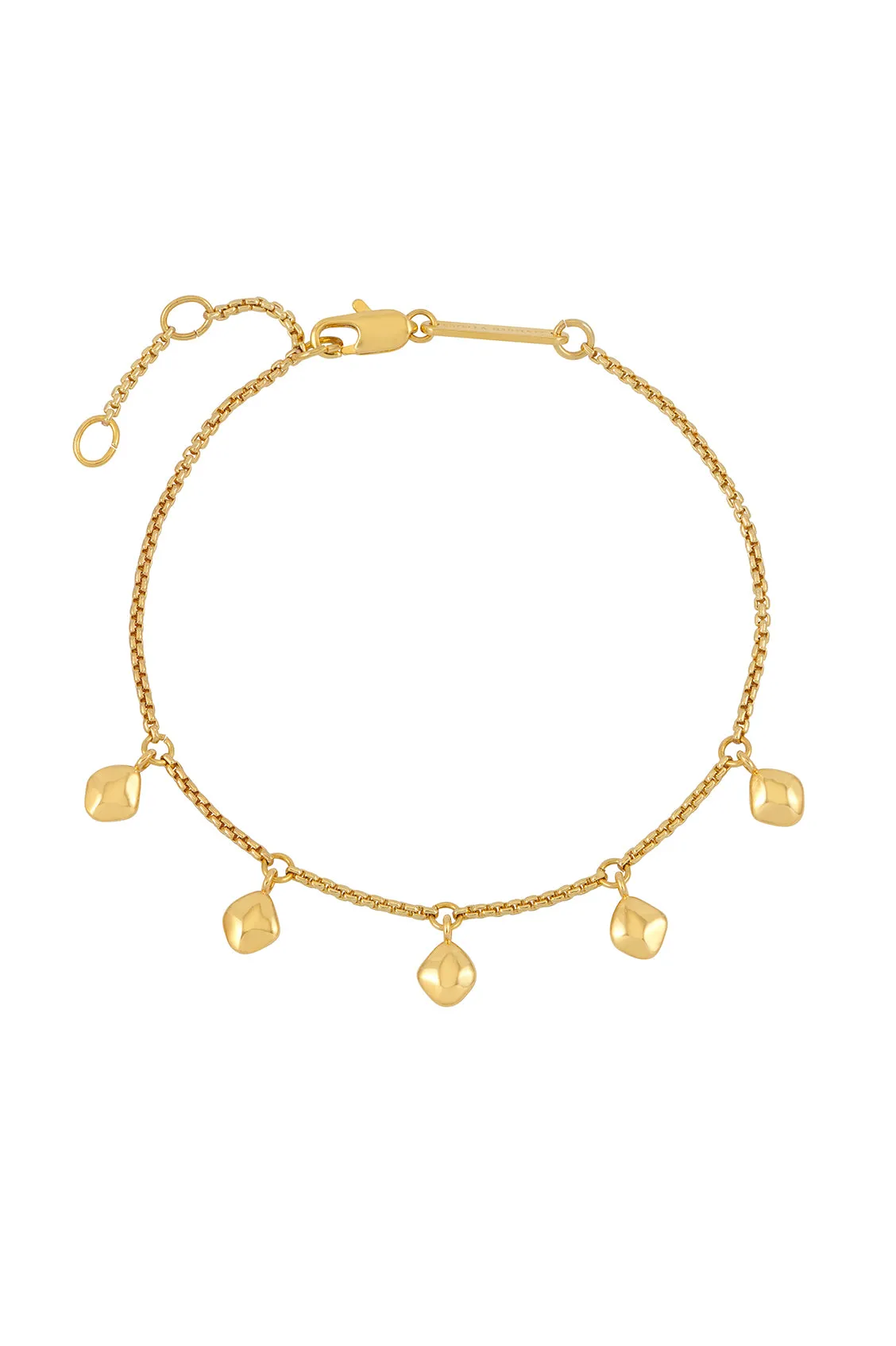 Pebble Double Chain Bracelet sold by Estella Bartlett product image thumbnail 3