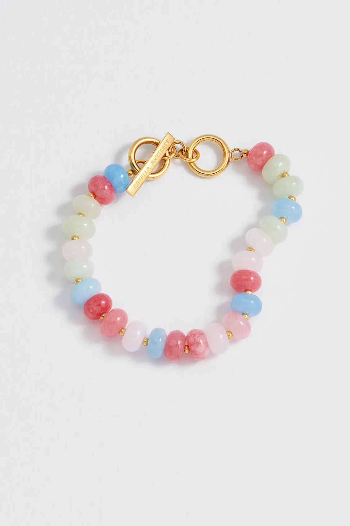 Candy Gemstone T-Bar Bracelet sold by Estella Bartlett product image thumbnail 5