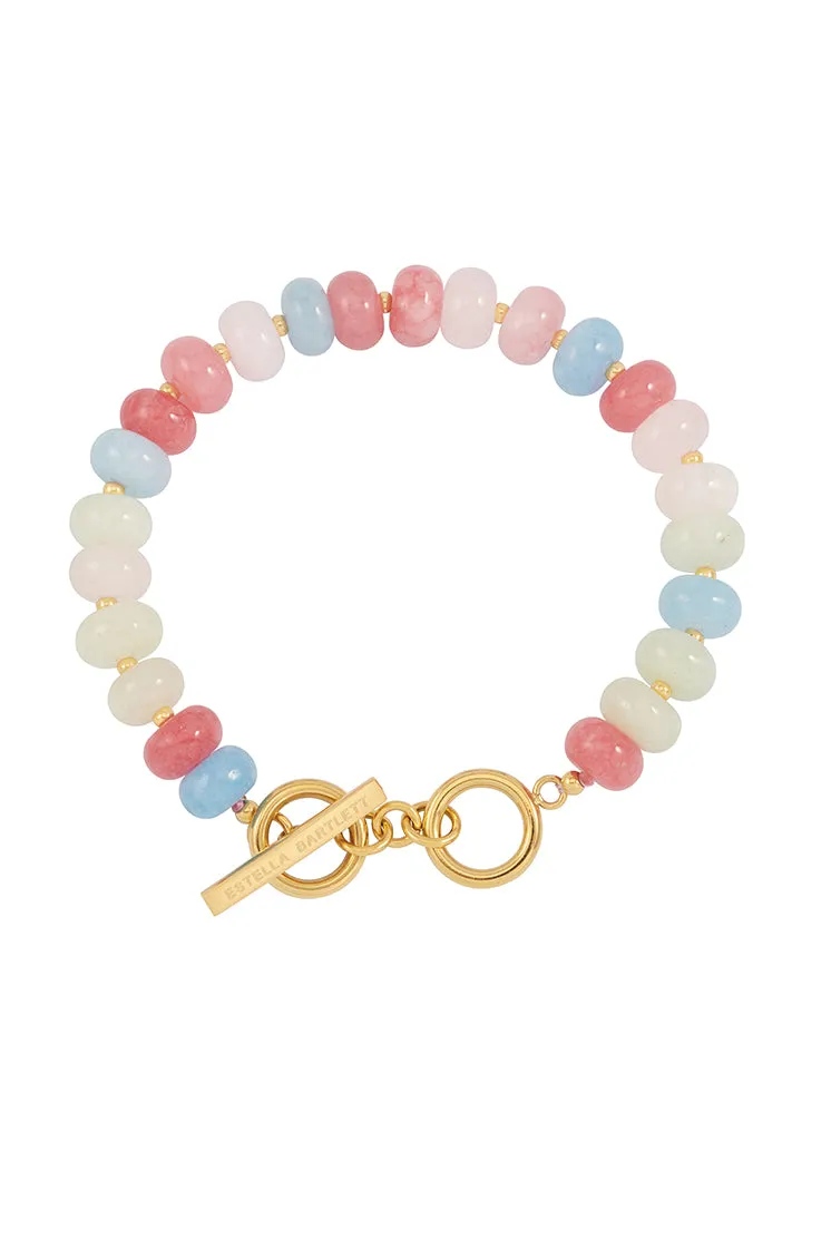 Candy Gemstone T-Bar Bracelet sold by Estella Bartlett product image thumbnail 3