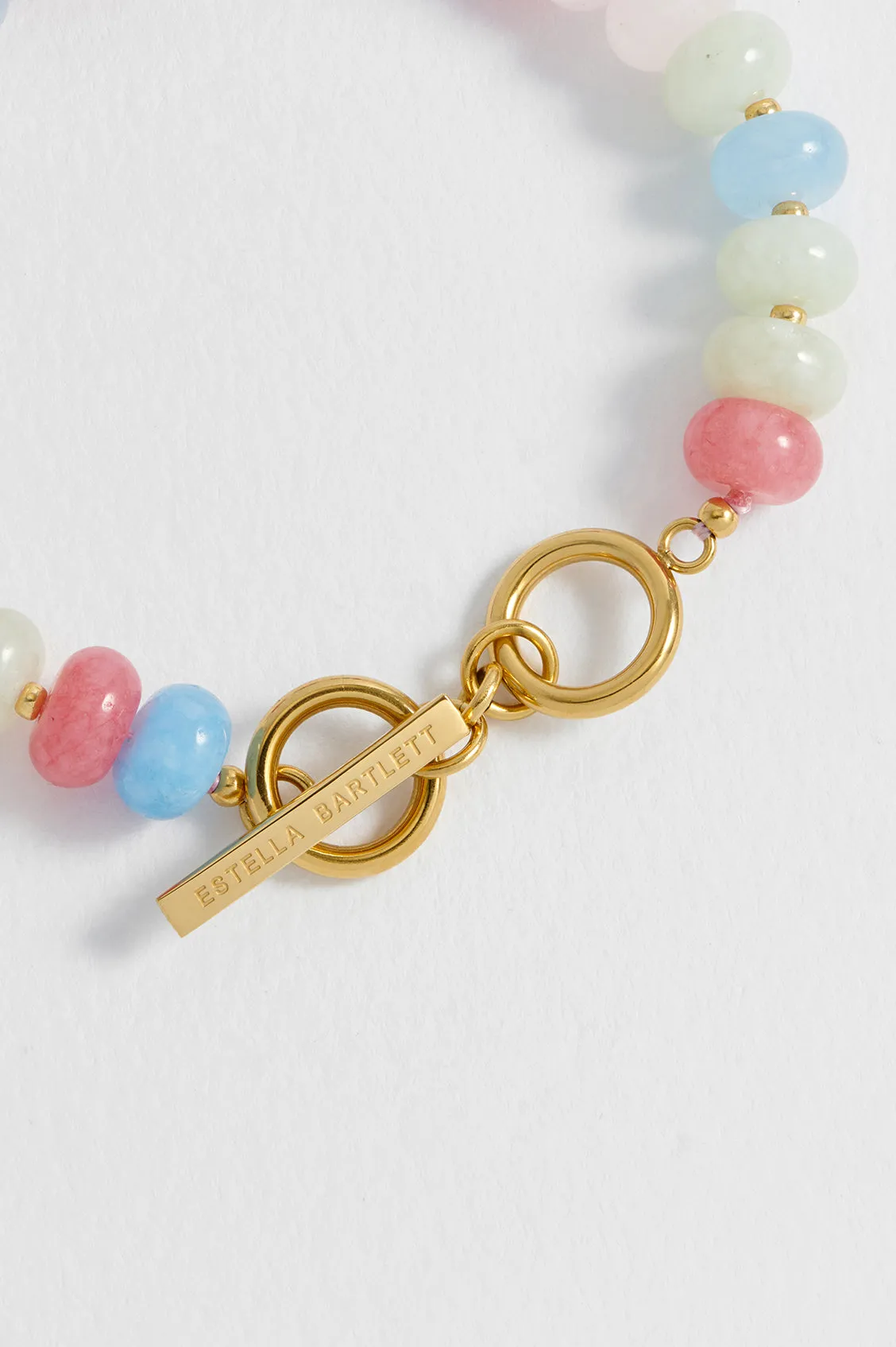 Candy Gemstone T-Bar Bracelet sold by Estella Bartlett product image thumbnail 4