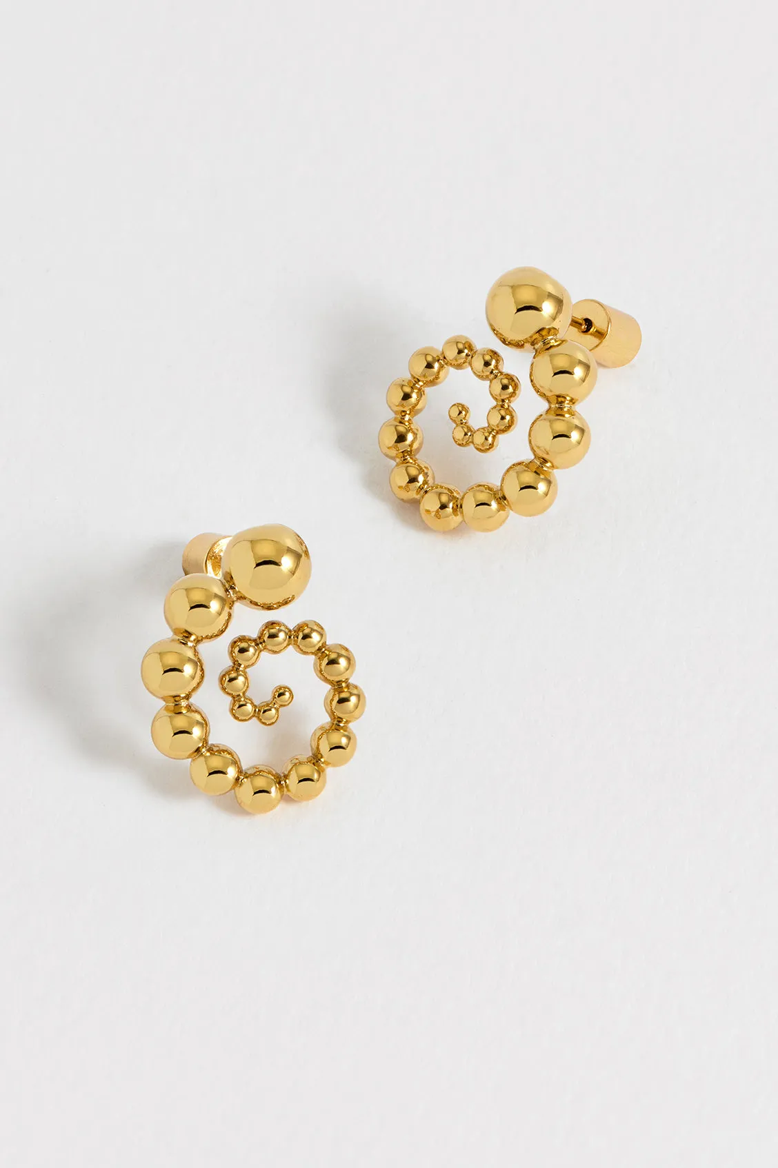 Beaded Swirl Earrings sold by Estella Bartlett product image thumbnail 4