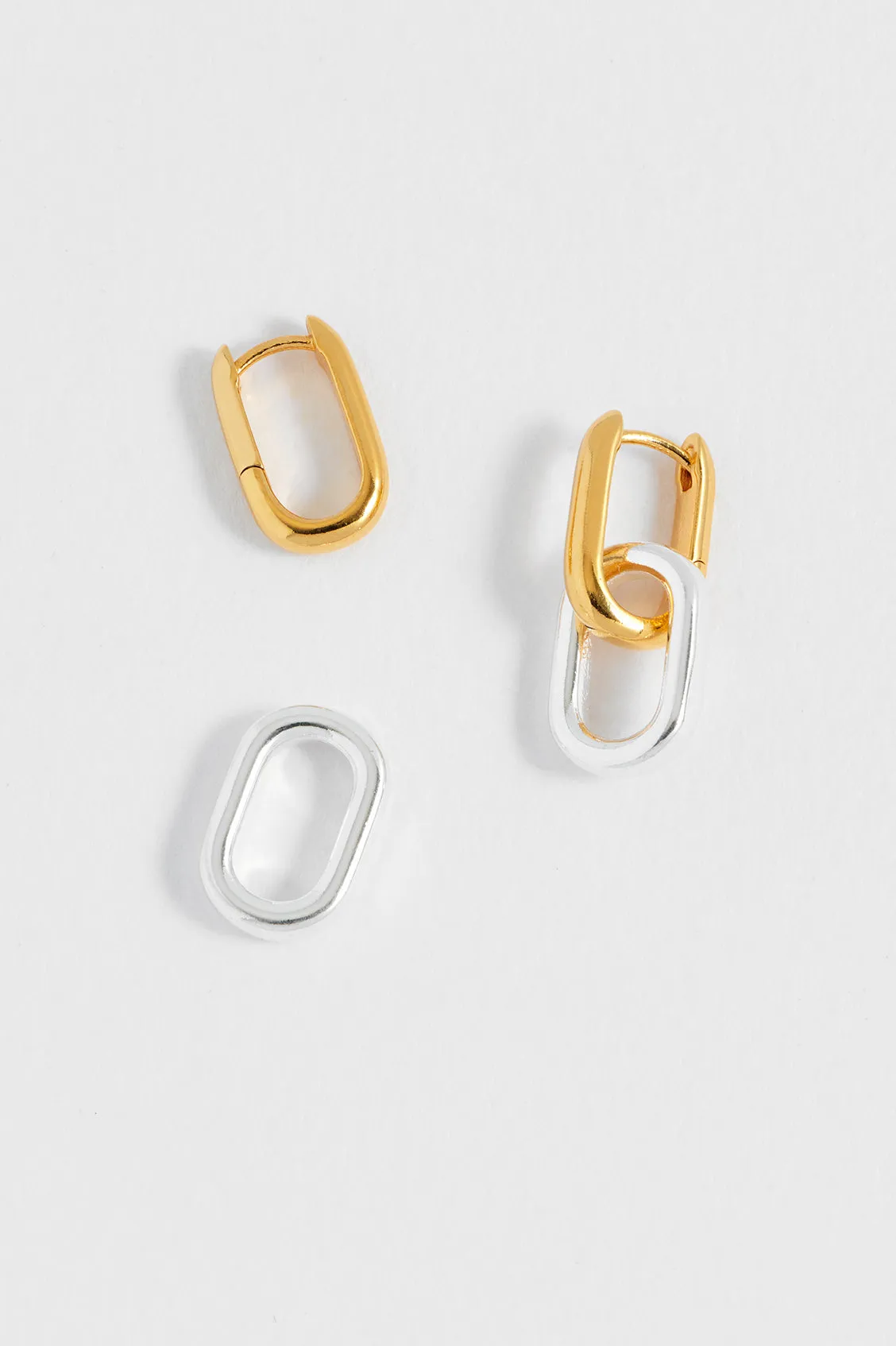 Mixed Link Hoops sold by Estella Bartlett product image thumbnail 4