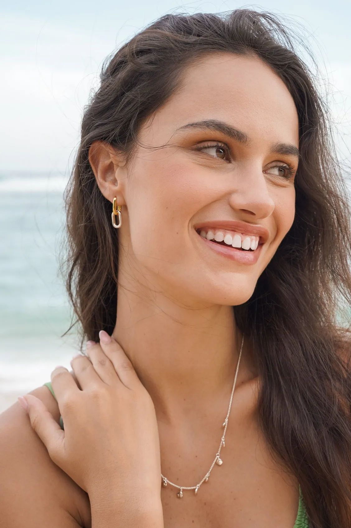 Mixed Link Hoops sold by Estella Bartlett product image thumbnail 2