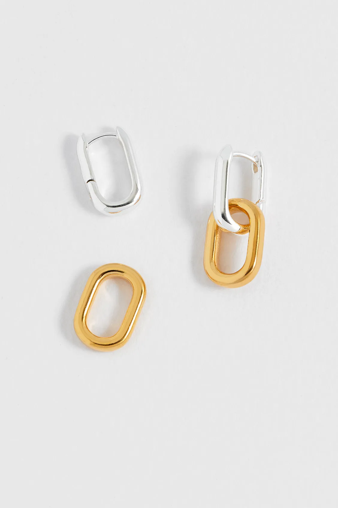 Mixed Link Hoops sold by Estella Bartlett product image thumbnail 4