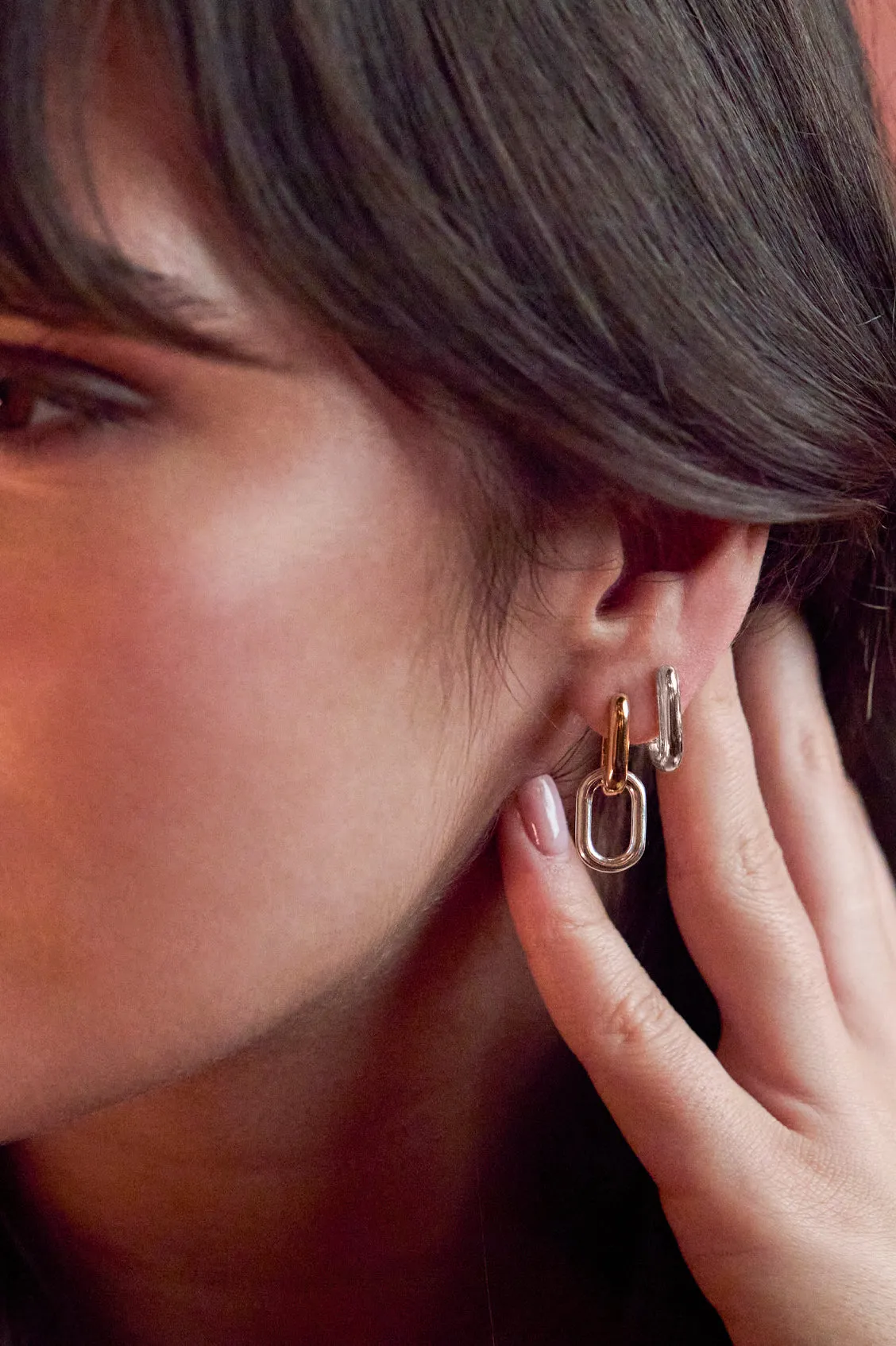 Ridged Hinge Hoops sold by Estella Bartlett product image thumbnail 2