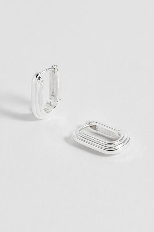 Ridged Hinge Hoops sold by Estella Bartlett