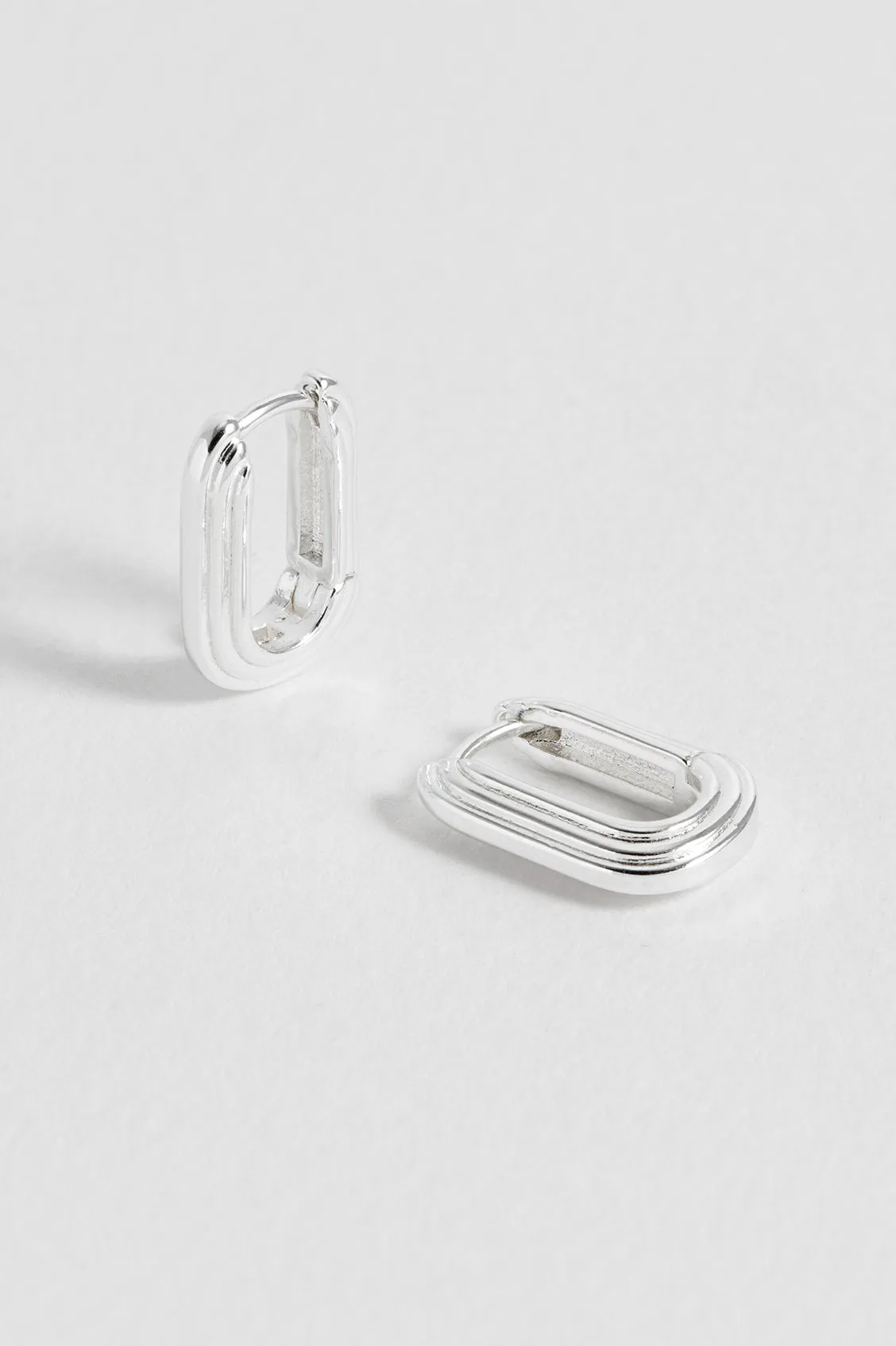 Ridged Hinge Hoops sold by Estella Bartlett