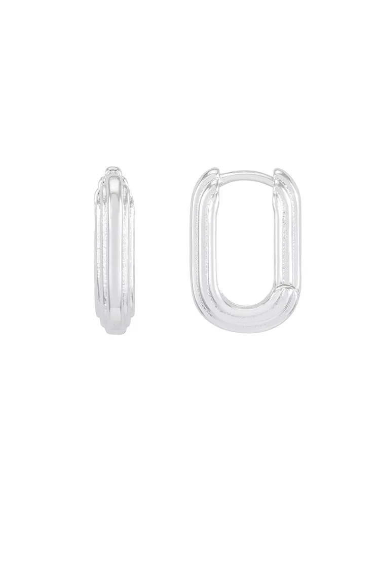 Ridged Hinge Hoops sold by Estella Bartlett product image thumbnail 3