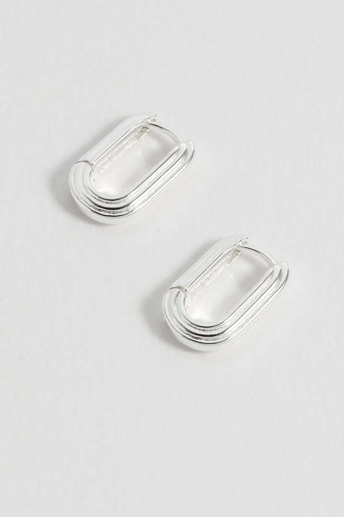 Ridged Hinge Hoops sold by Estella Bartlett product image thumbnail 4