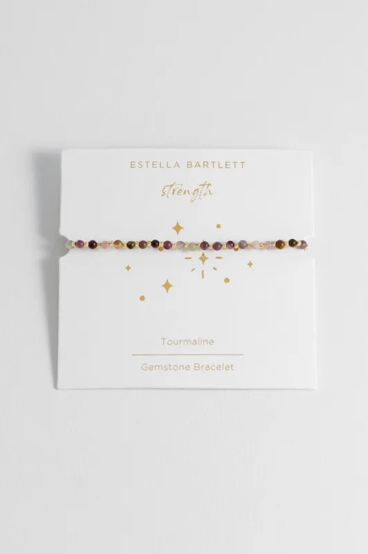 Wellness Tourmaline Gemstone Amelia Bracelet sold by Estella Bartlett