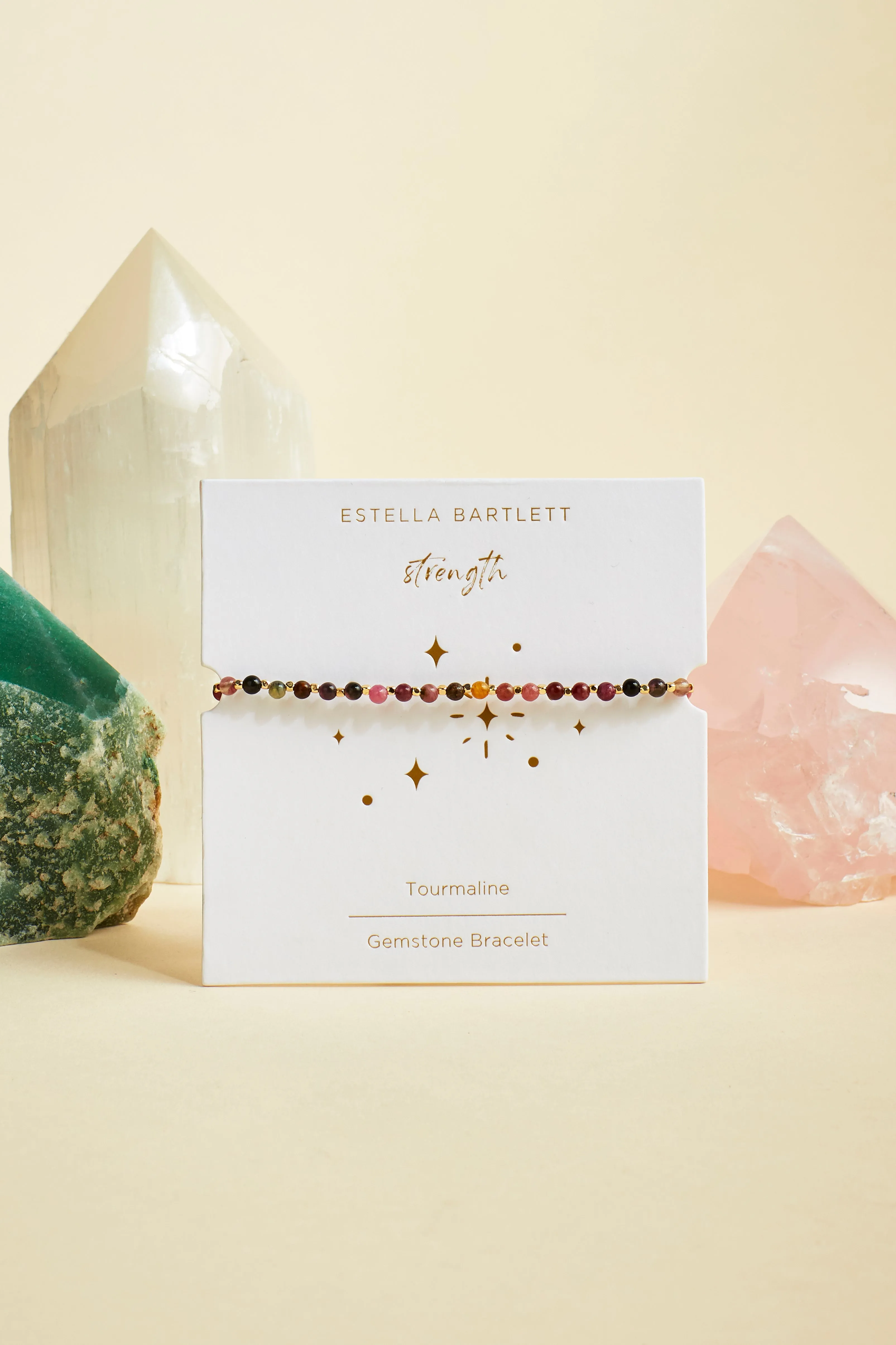 Wellness Tourmaline Gemstone Amelia Bracelet sold by Estella Bartlett product image thumbnail 5
