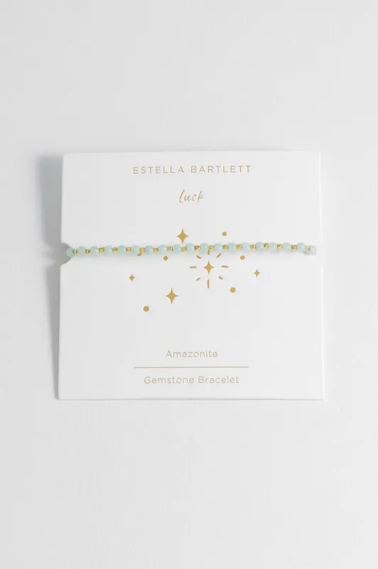 Wellness Amazonite Gemstone Amelia Bracelet sold by Estella Bartlett
