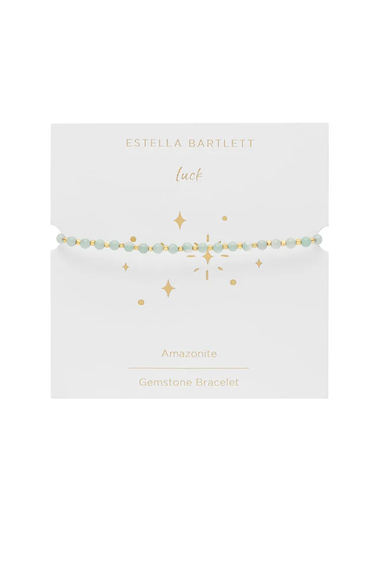 Wellness Amazonite Gemstone Amelia Bracelet sold by Estella Bartlett product image thumbnail 3