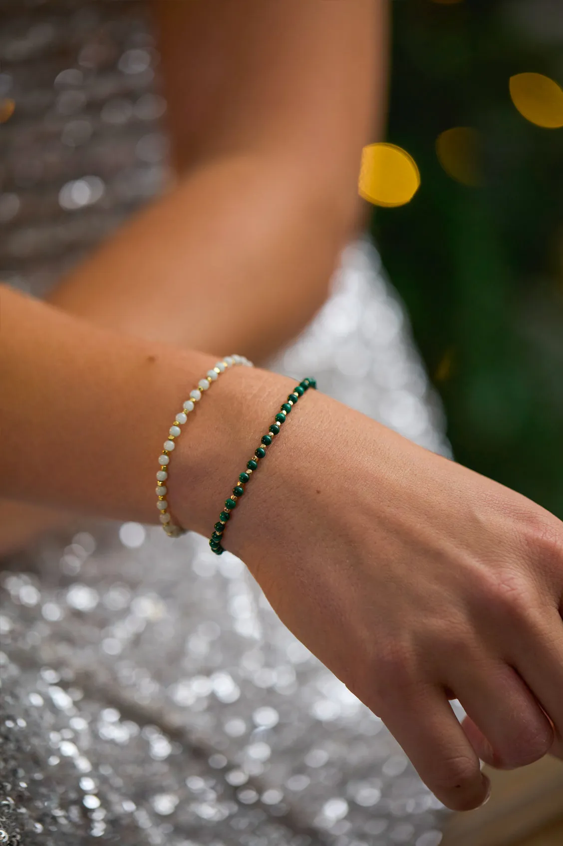 Wellness Amazonite Gemstone Amelia Bracelet sold by Estella Bartlett product image thumbnail 2