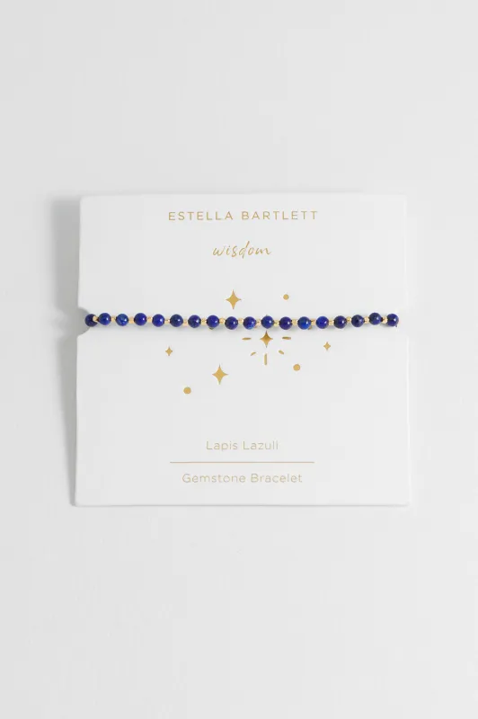 Wellness Lapis Lazuli Gemstone Amelia Bracelet sold by Estella Bartlett