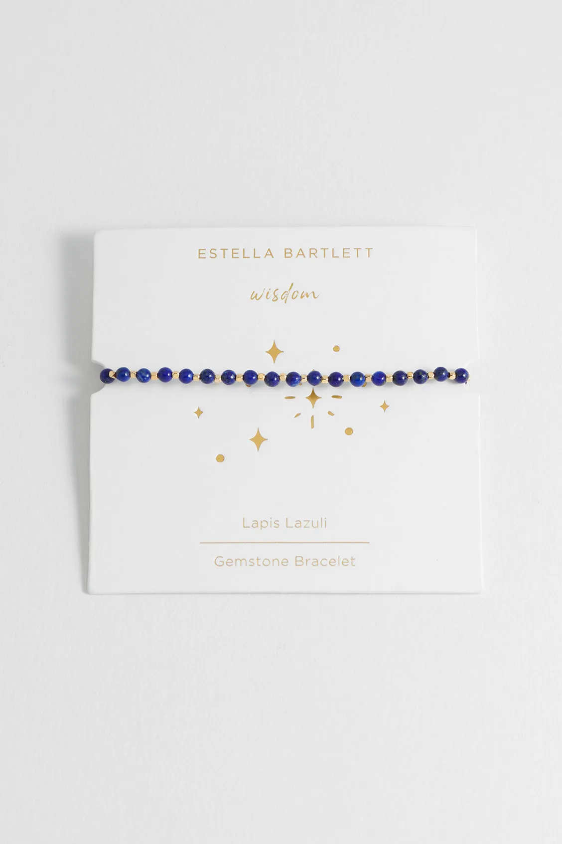 Wellness Lapis Lazuli Gemstone Amelia Bracelet sold by Estella Bartlett