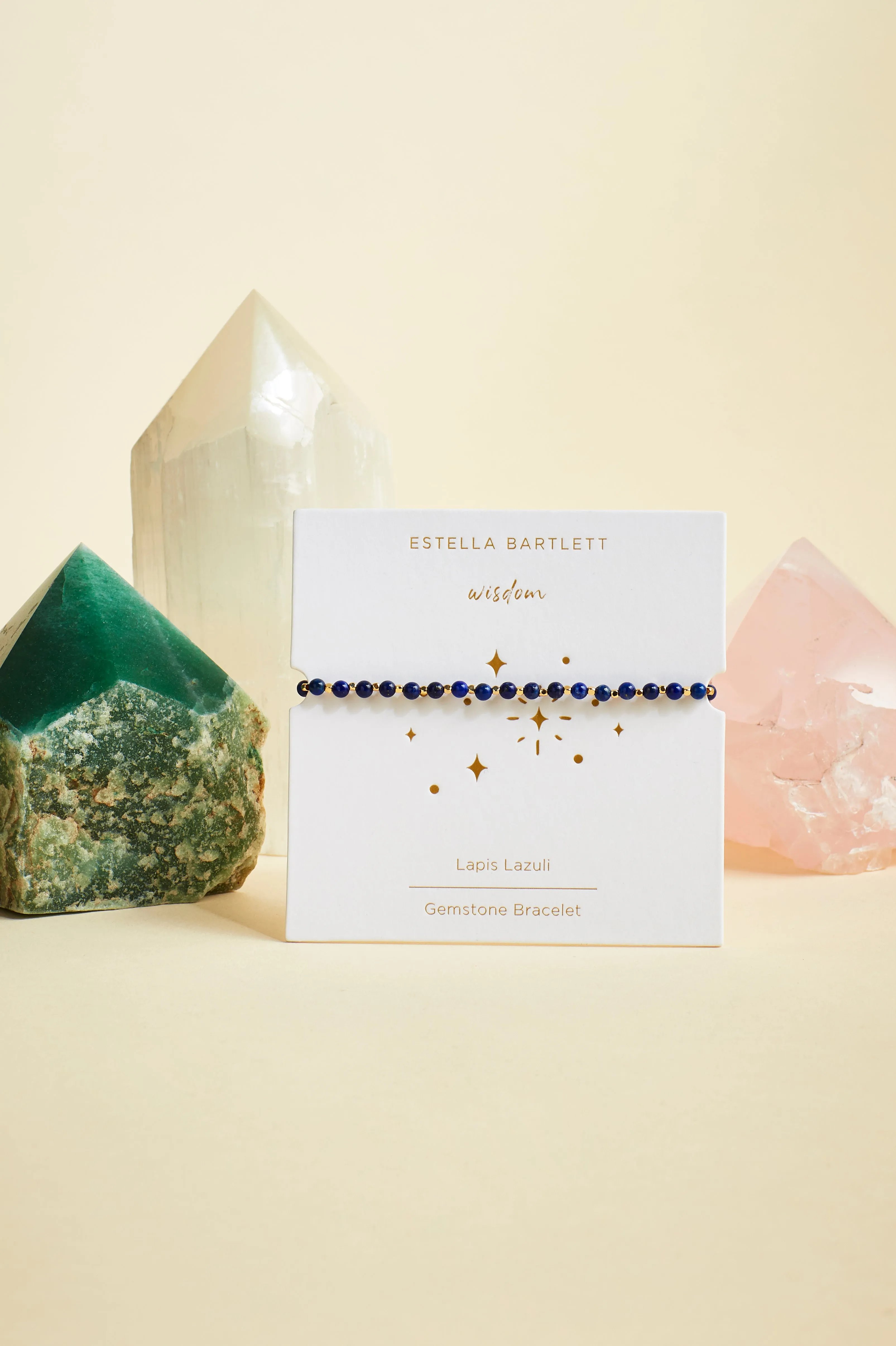 Wellness Lapis Lazuli Gemstone Amelia Bracelet sold by Estella Bartlett product image thumbnail 5