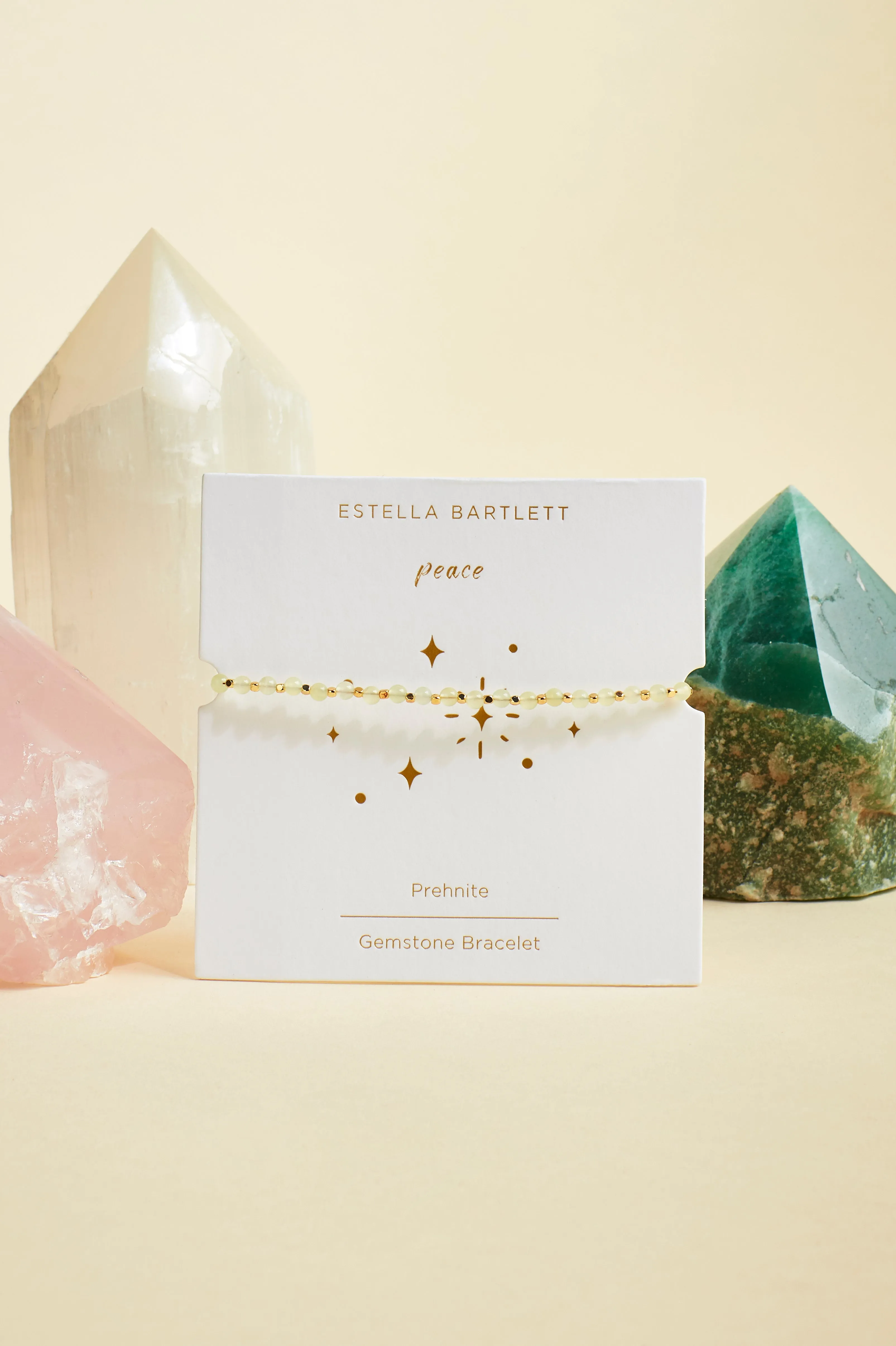 Wellness Prehnite Gemstone Amelia Bracelet sold by Estella Bartlett product image thumbnail 5