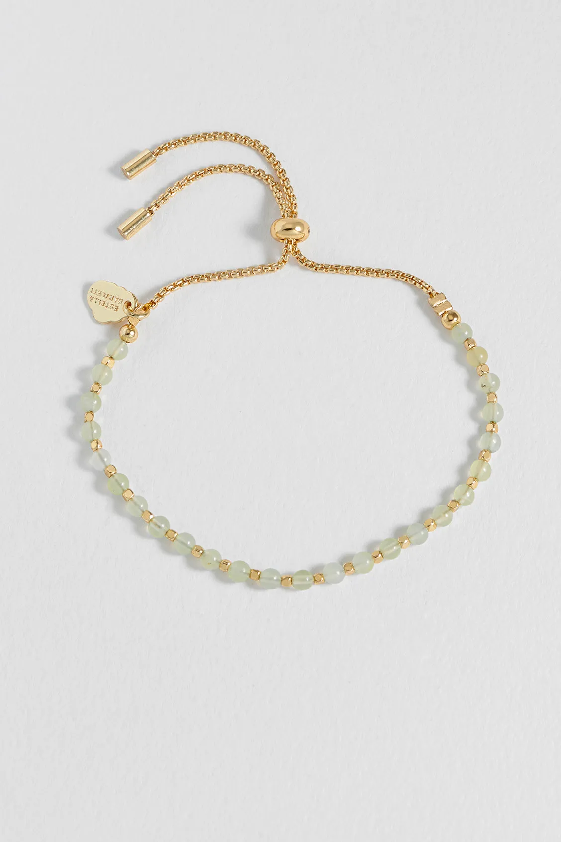 Wellness Prehnite Gemstone Amelia Bracelet sold by Estella Bartlett product image thumbnail 4