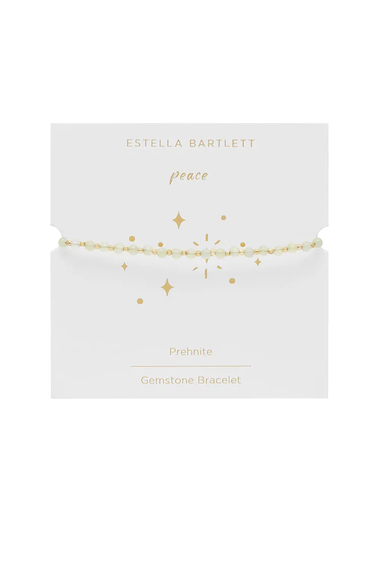 Wellness Prehnite Gemstone Amelia Bracelet sold by Estella Bartlett product image thumbnail 3