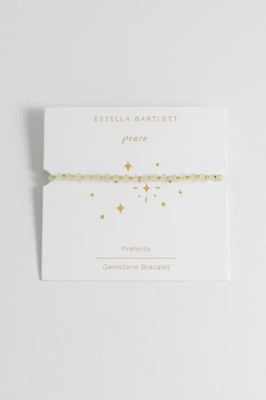 Wellness Prehnite Gemstone Amelia Bracelet sold by Estella Bartlett
