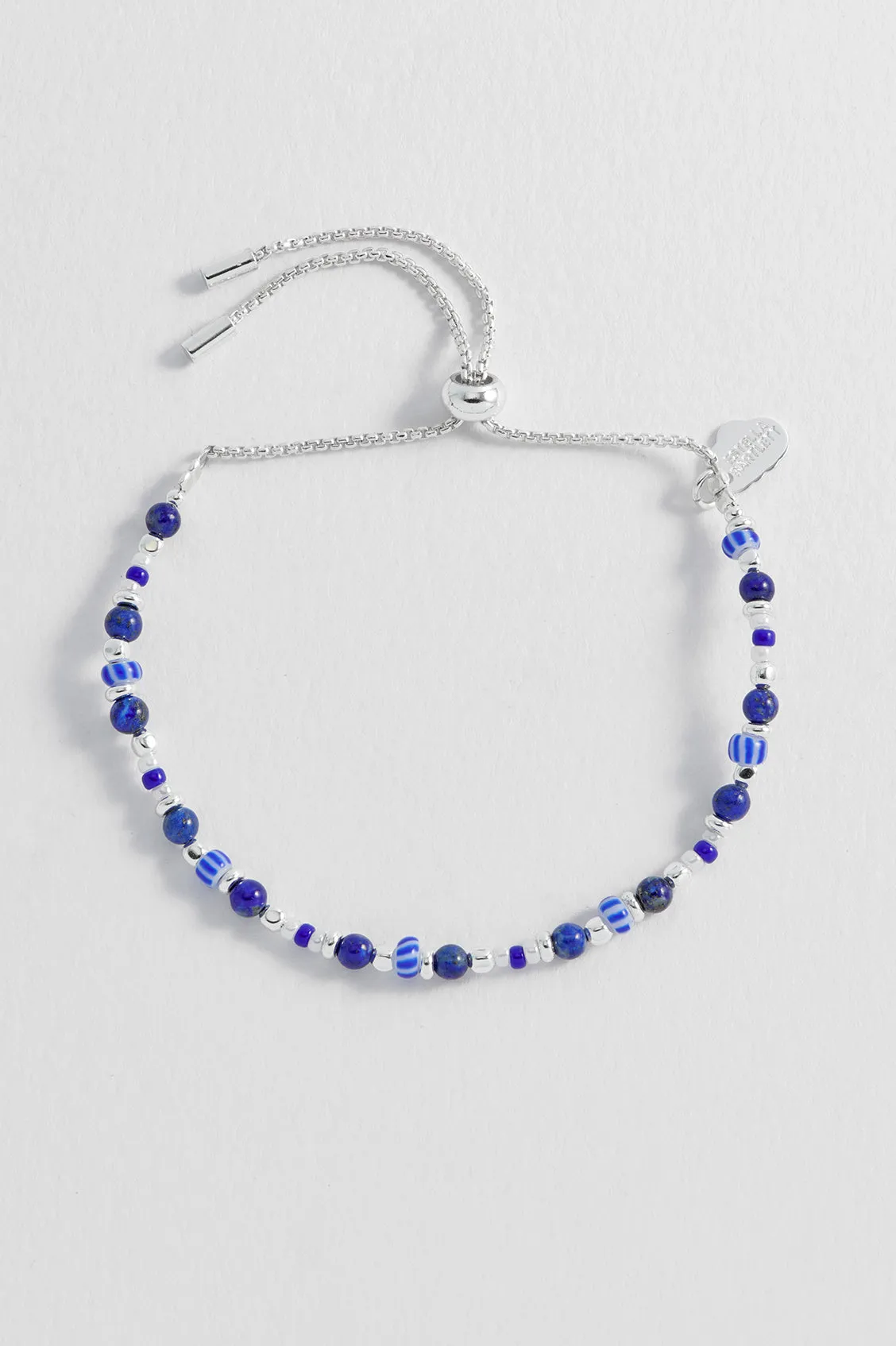 Blue Mixed Glass Amelia Bracelet sold by Estella Bartlett product image thumbnail 4