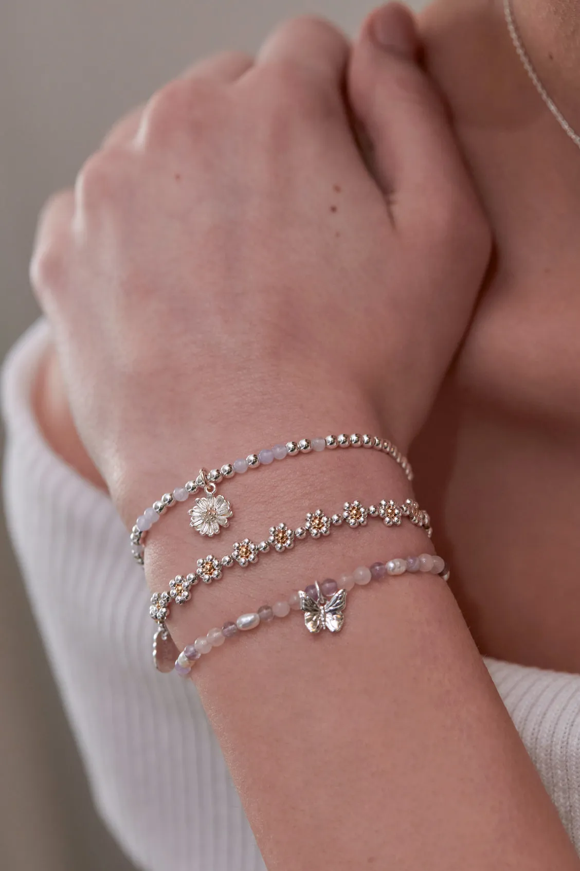 Gemstone Wildflower Bracelet sold by Estella Bartlett product image thumbnail 2