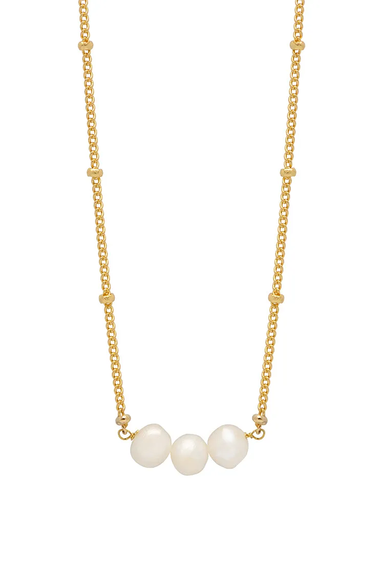 Beaded Chain And Pearl Necklace sold by Estella Bartlett product image thumbnail 3