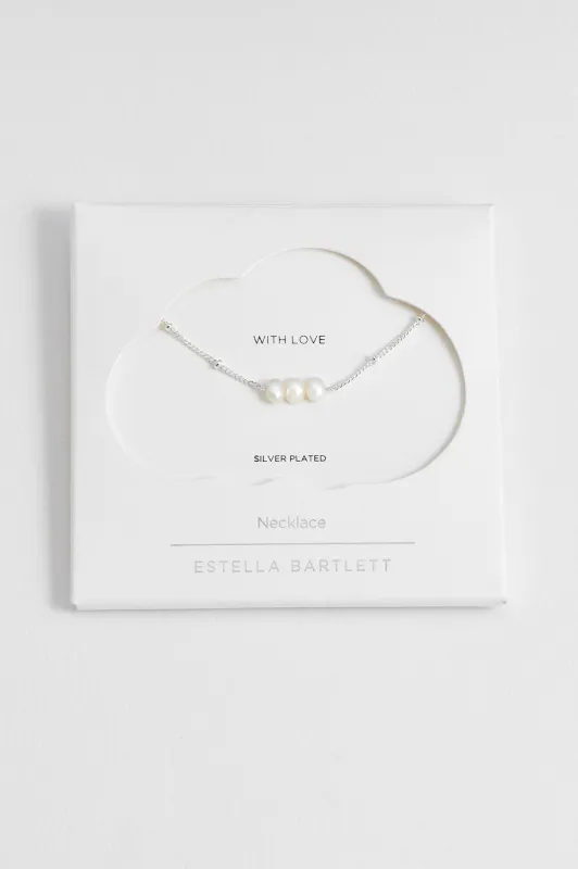 Beaded Chain And Pearl Necklace sold by Estella Bartlett