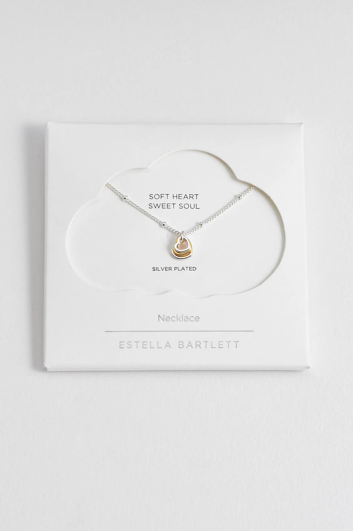 Mixed Triple Heart Necklace sold by Estella Bartlett