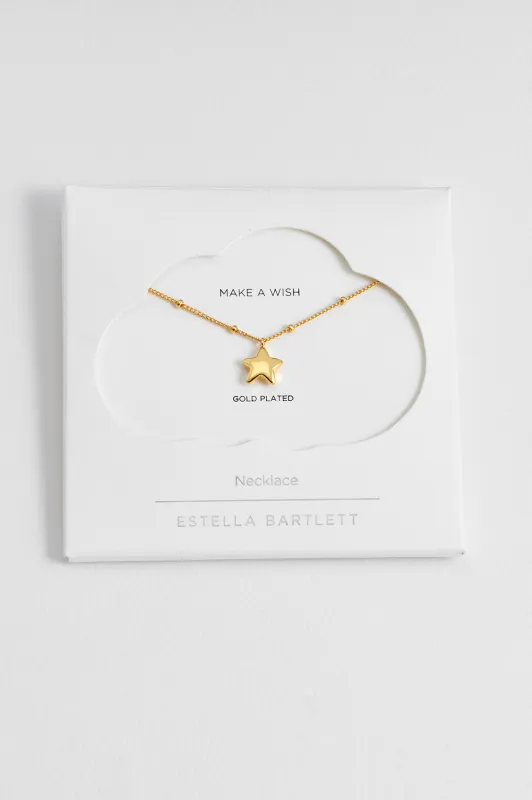 Hand Drawn Star Pendant On Beaded Chain sold by Estella Bartlett