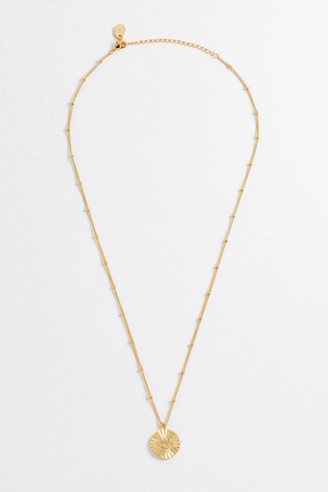 Boho Eye Coin Necklace sold by Estella Bartlett product image thumbnail 4