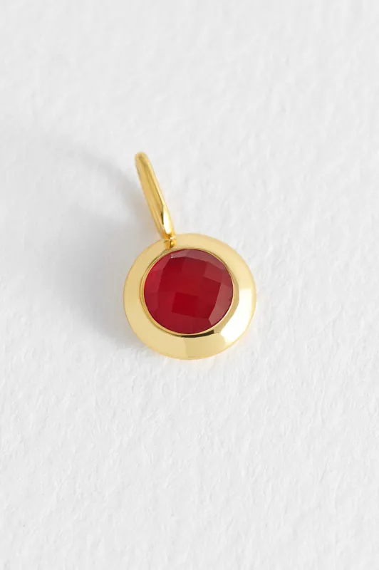January Birthstone Charm sold by Estella Bartlett