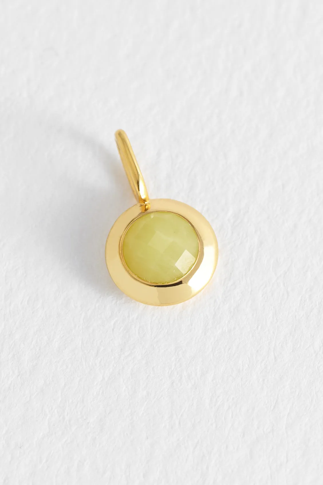 August Birthstone Charm sold by Estella Bartlett