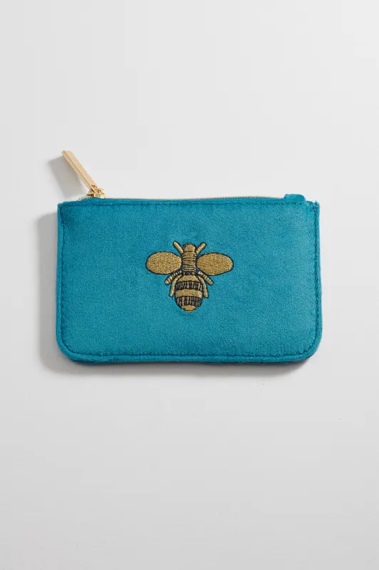 Embroidered Bee Card Purse sold by Estella Bartlett
