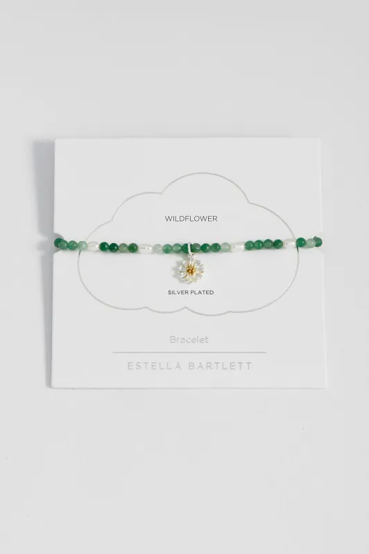 Gemstone and Pearl Wildflower Sienna Bracelet sold by Estella Bartlett