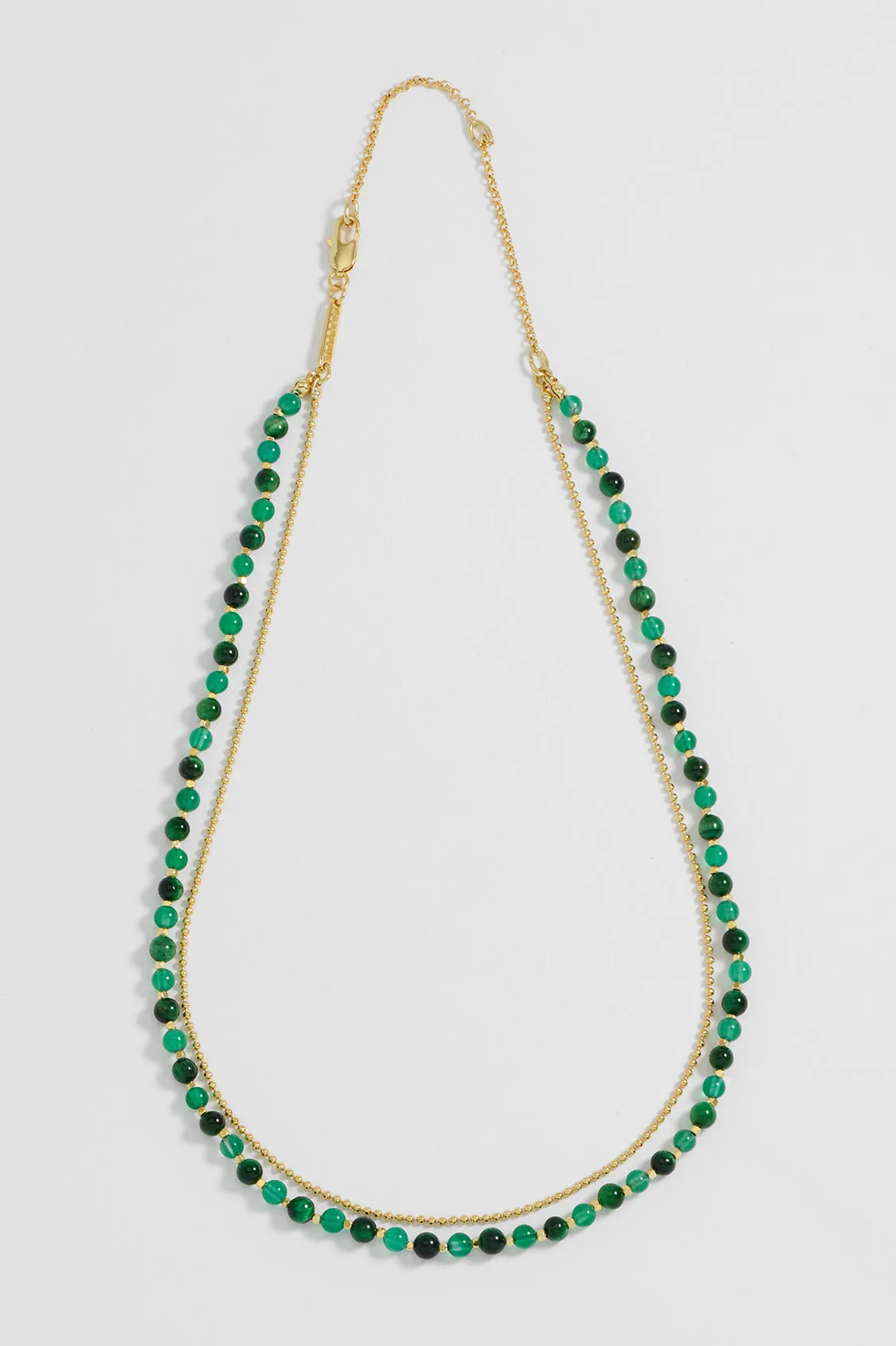 Gemstone Duo Necklace sold by Estella Bartlett product image thumbnail 4