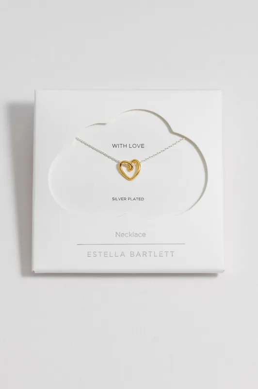 Doodle Heart Necklace sold by Estella Bartlett