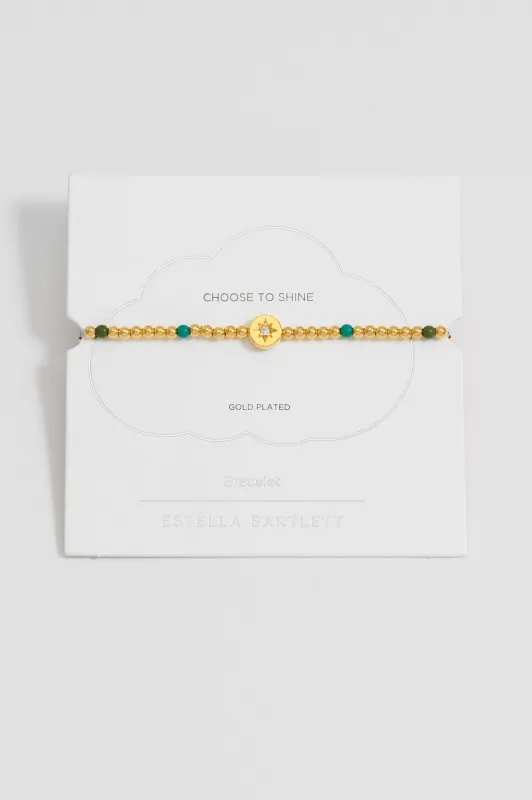 North Star Enamel Bead Bracelet sold by Estella Bartlett