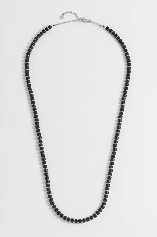 Men's Gemstone Rondelle Necklace sold by Estella Bartlett