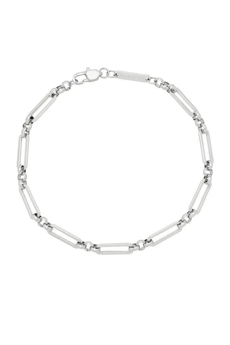 Men's Paperclip Mixed Link Bracelet sold by Estella Bartlett product image thumbnail 3