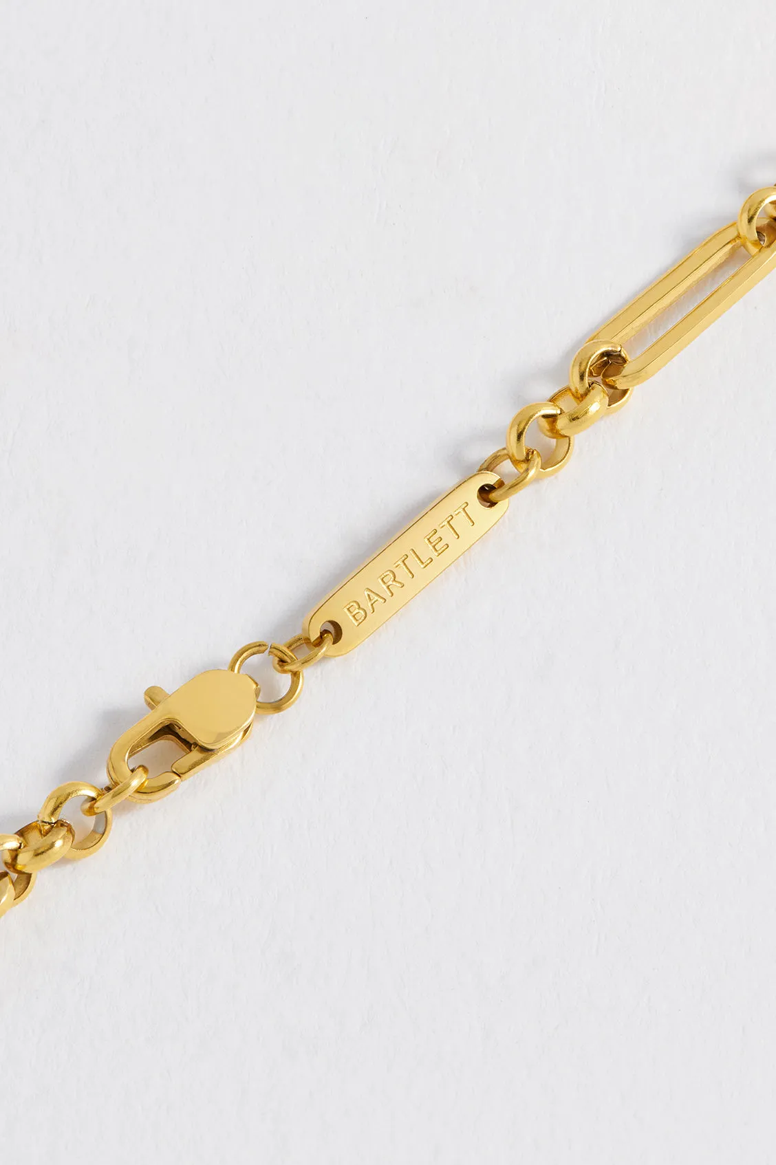 Men's Paperclip Mixed Link Bracelet sold by Estella Bartlett product image thumbnail 4