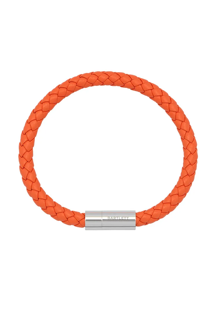 Men's Leather Single Plaited Wrap Bracelet sold by Estella Bartlett product image thumbnail 3