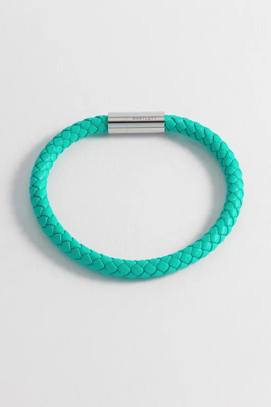 Men's Leather Single Plaited Wrap Bracelet sold by Estella Bartlett