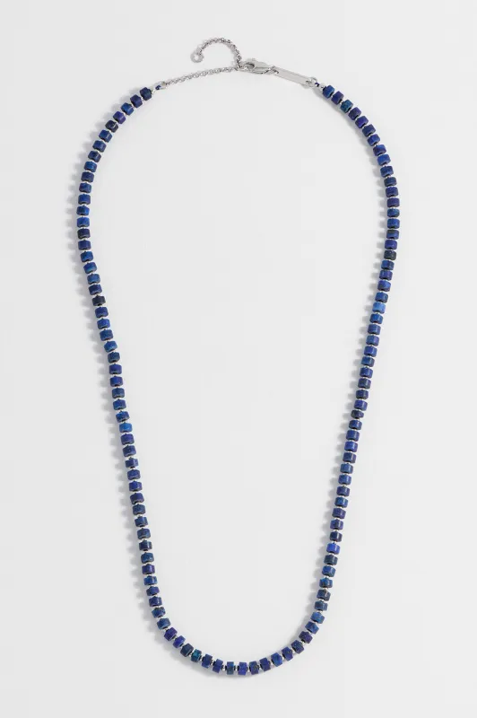 Men's Gemstone Rondelle Necklace sold by Estella Bartlett