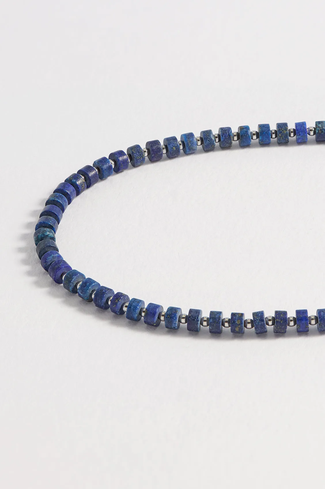 Men's Gemstone Rondelle Necklace sold by Estella Bartlett product image thumbnail 4