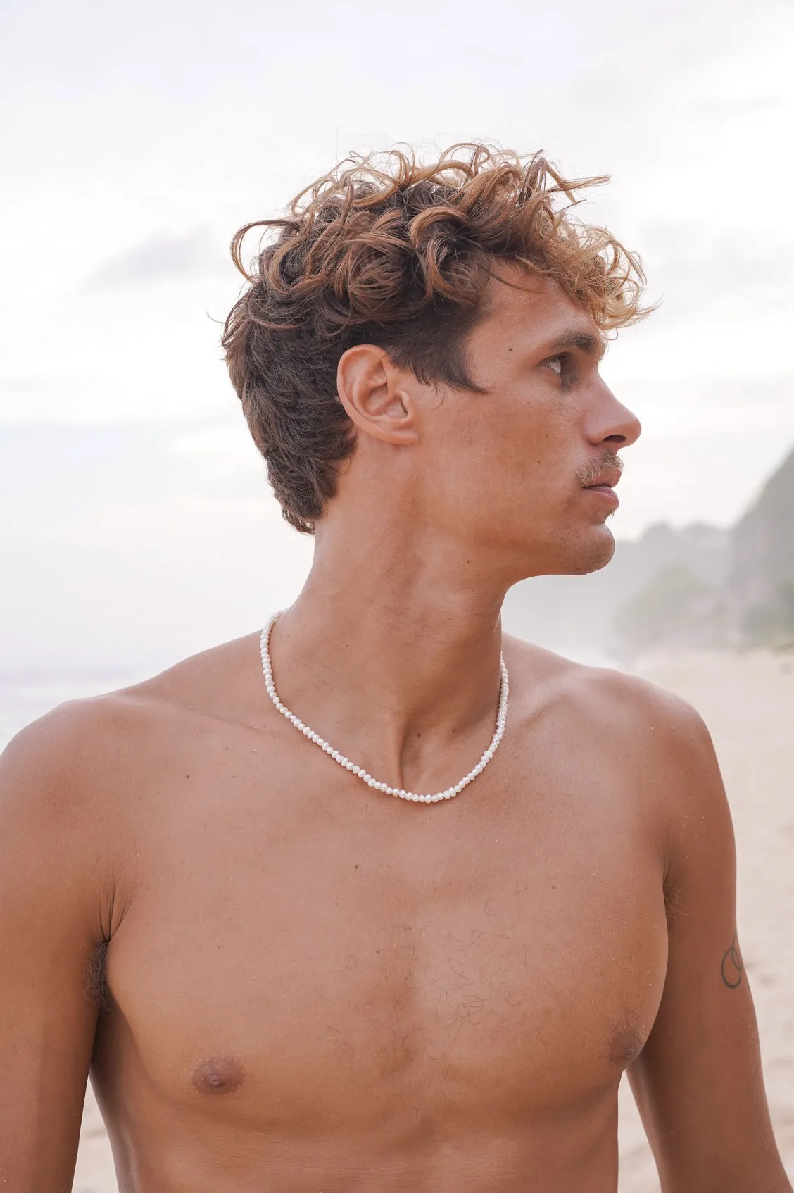 Men's Pearl Necklace sold by Estella Bartlett product image thumbnail 5