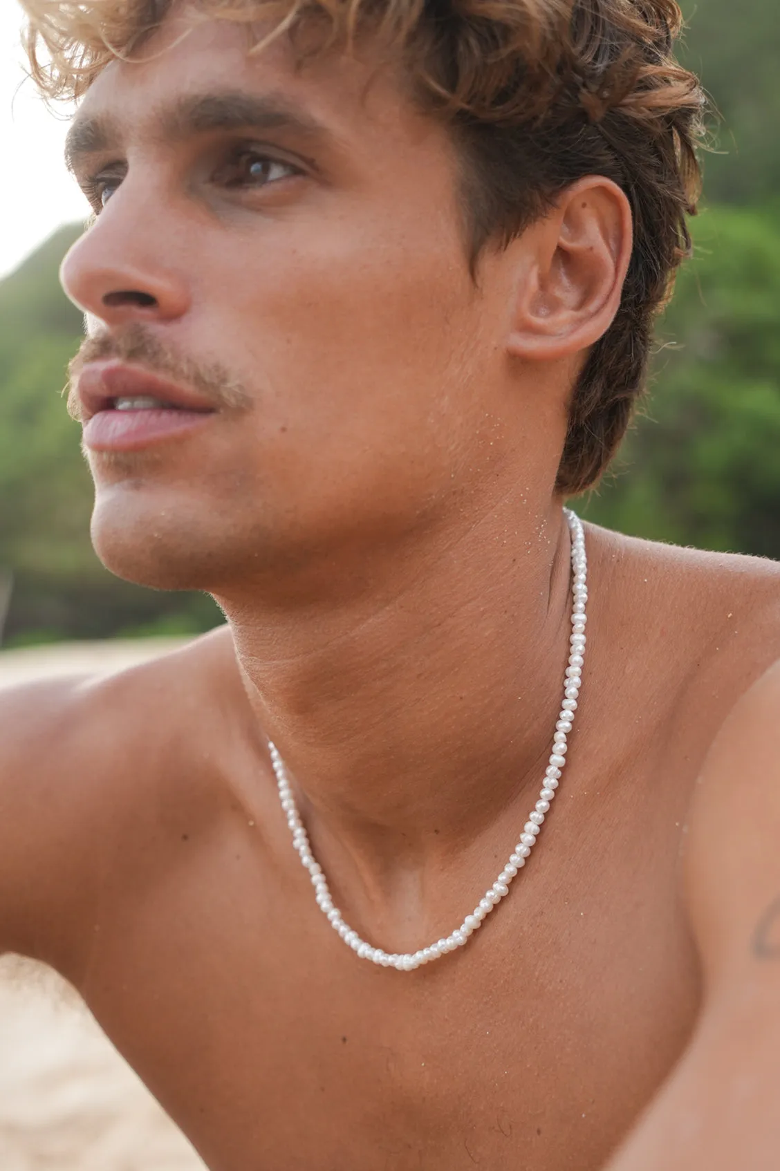 Men's Pearl Necklace sold by Estella Bartlett product image thumbnail 2